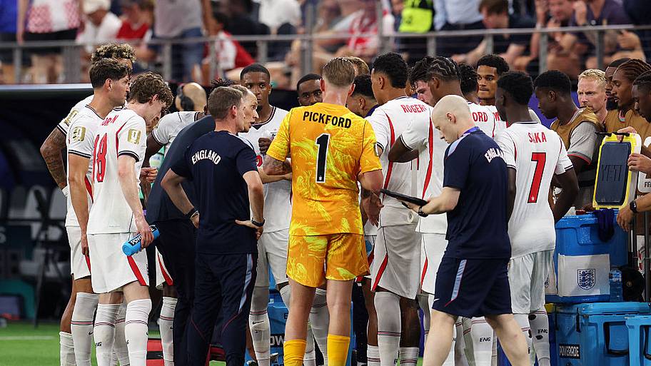 UEFA officials discussing protocols