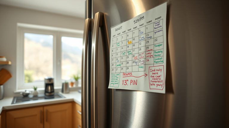 Psychology suggests people who keep a paper calendar on the fridge aren ...