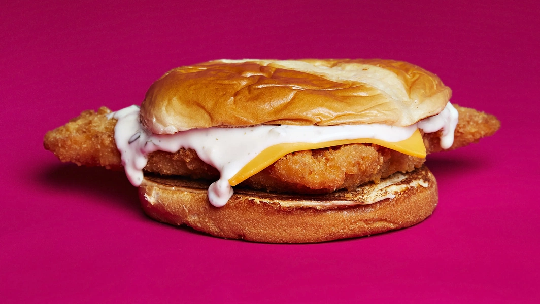 Why Filet-O-Fish cheese often looks crooked