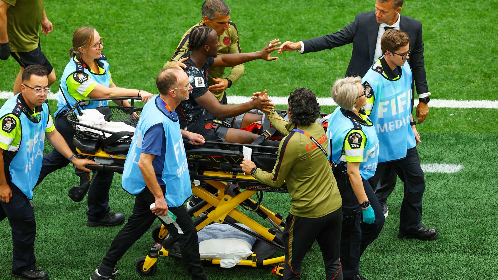 Canada’s heartbreaking reaction to gruesome Ismaël Koné injury at World Cup
