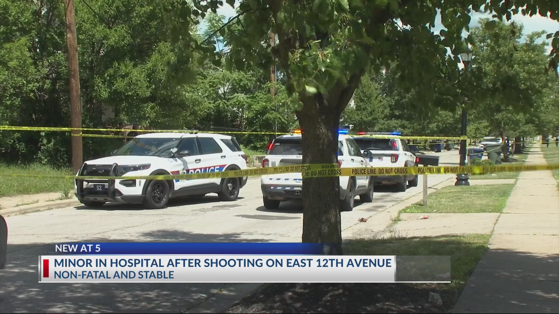 Child shot in South Linden