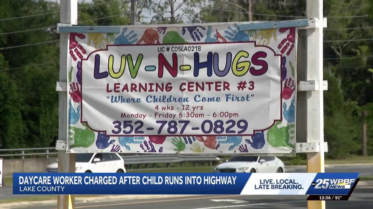 Florida daycare worker arrested after toddler found on highway