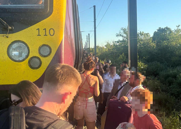 Corby train involved in rail crash at Bedford