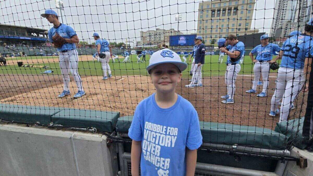 Burlington boy, leukemia survivor will cheer on UNC baseball in CWS title series Burlington boy, leukemia survivor will cheer on UNC baseball in CWS title series
