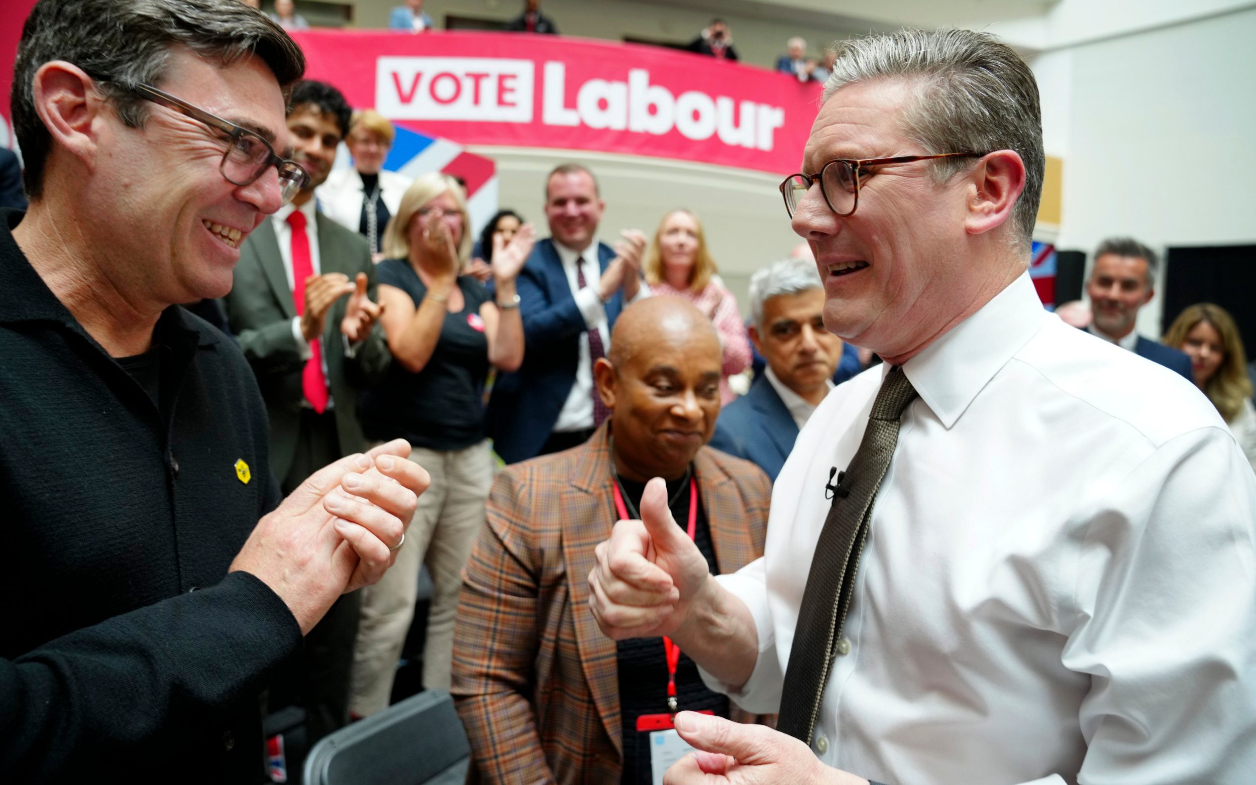 Burnham has his eyes on Keir Starmer's job