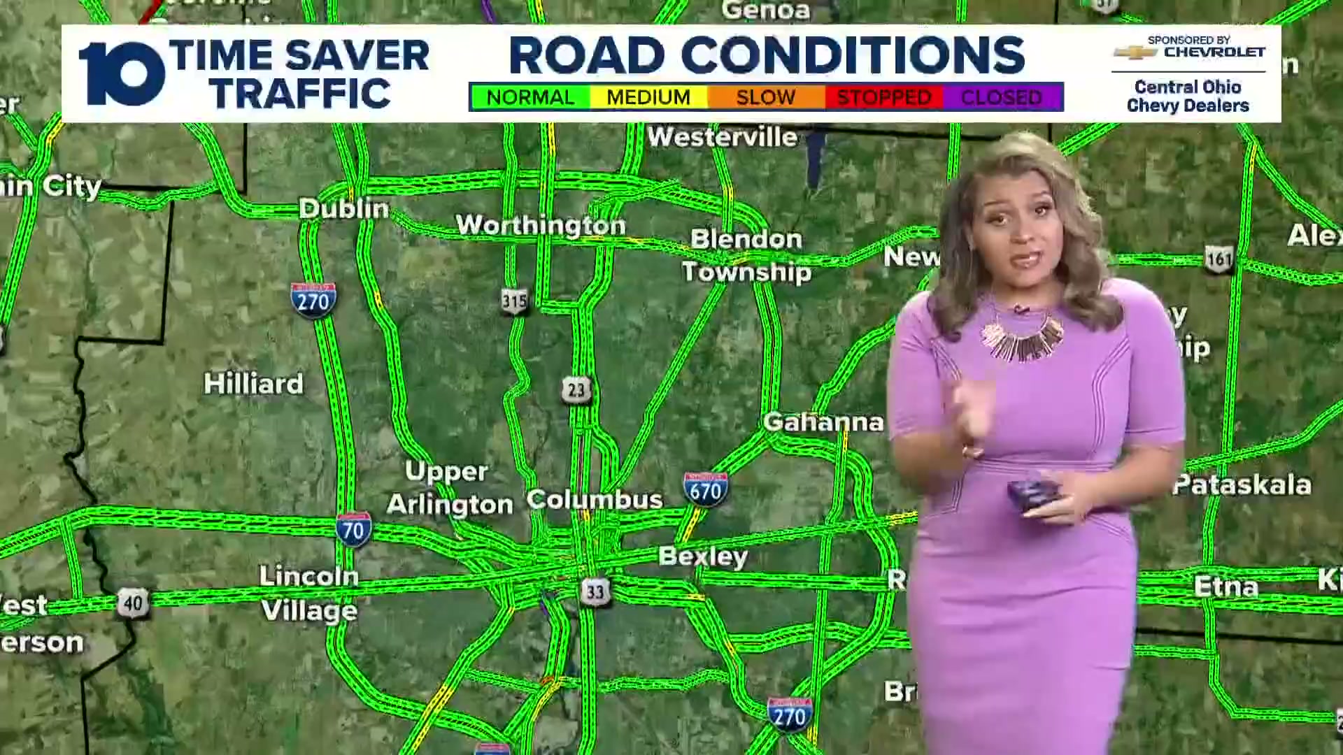 Construction set for I-270 ramps during busy Columbus weekend