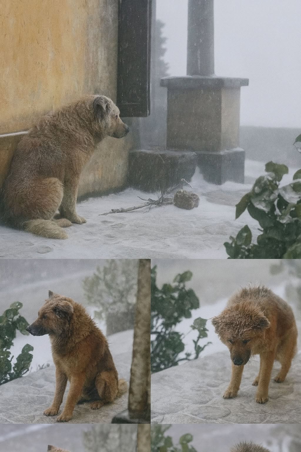 Ogni giorno fissava la strada: il cane che non smise mai di aspettare ...
