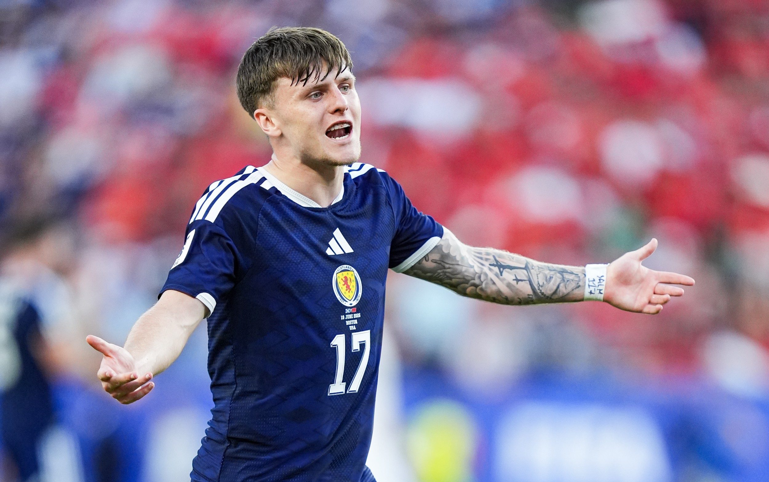 Ben Gannon-Doak was limited to 30 minutes as a substitute despite impressing against Haiti - Daniela Porcelli/Getty Images