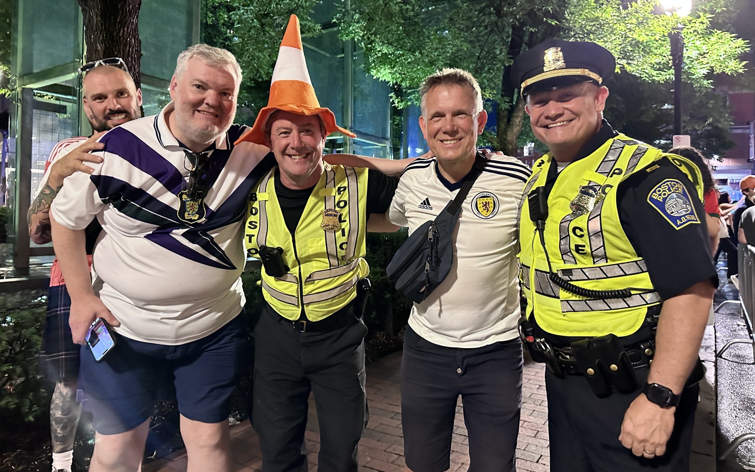 Boston has embraced their Scottish visitors - Anadolu/Getty Images