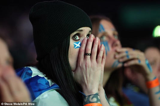 No party for Scotland: Heartbreak for Tartan Army after first World Cup defeat to Morocco