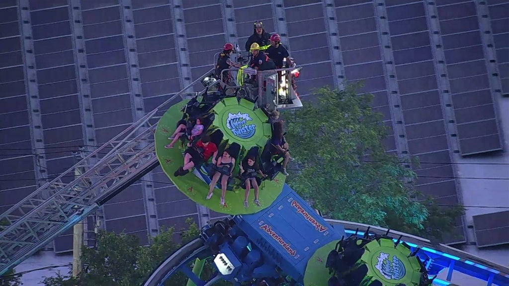 Rescue underway after ride gets stuck at Adventureland amusement park on Long  Island