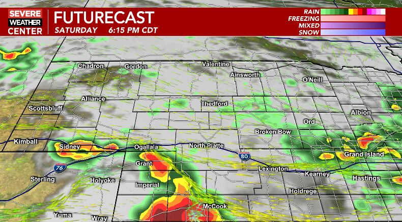 Weather alert day: Strong severe storms possible from Saturday ...