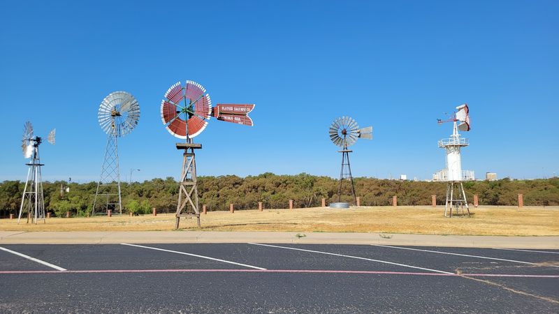 The giant windmill collection in this Texas town is unlike anything ...