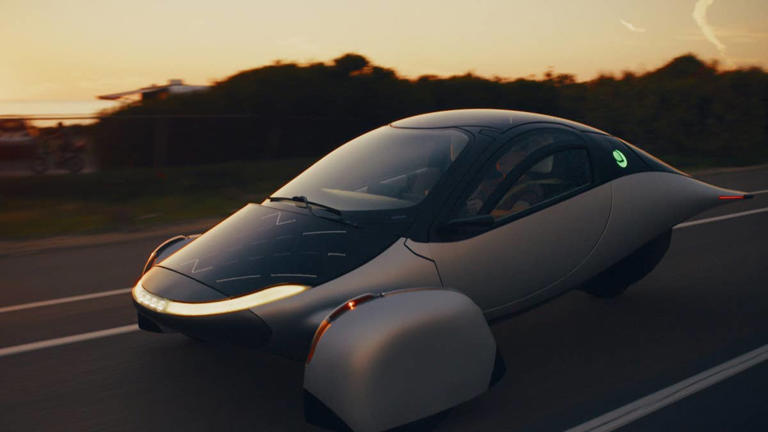 This solar EV claims up to 1,000 miles of range and adds 40 miles a day