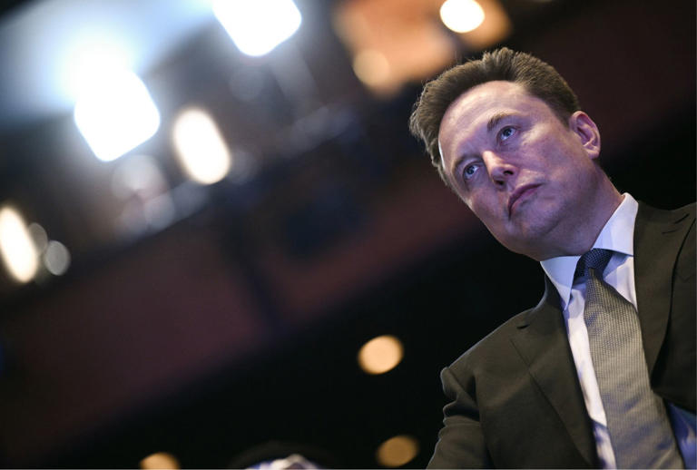 SpaceX founder Elon Musk BRENDAN SMIALOWSKI/AFP via Getty Images