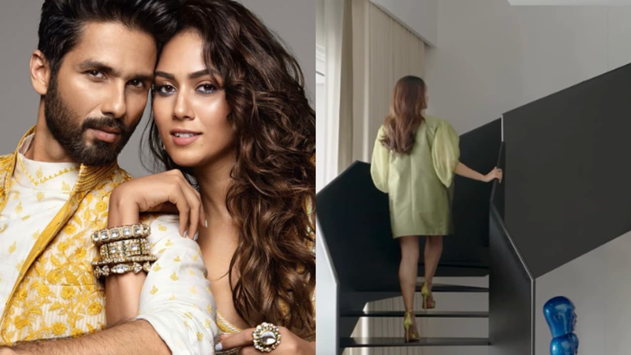 Inside Shahid Kapoor, Mira Rajput’s luxurious Rs 58 crore sea-facing ...