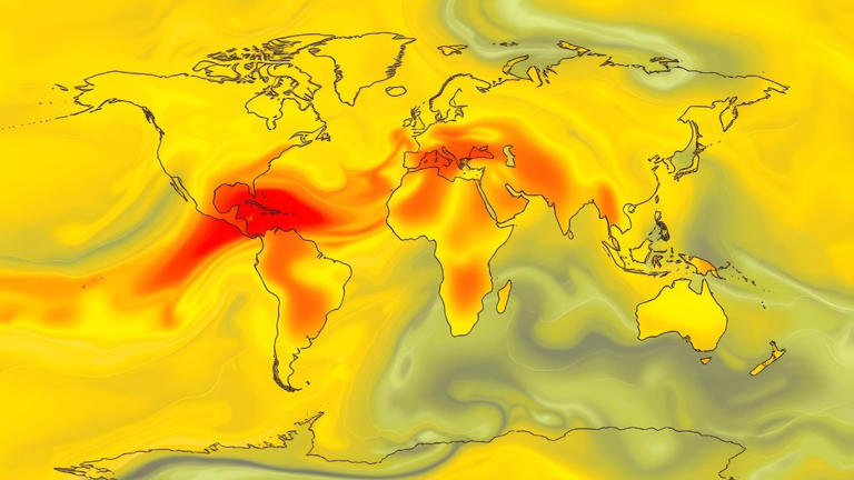 Forecasters expect a heat dome to push temperatures above normal across ...