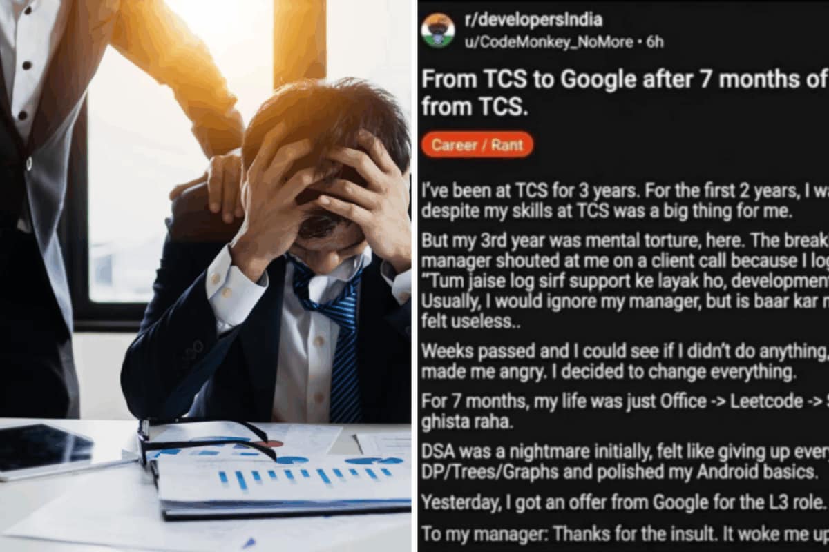 Software developer says manager’s ‘harsh’ comment led to Google offer ...