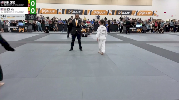 Layla Ortiz vs Conor Kim 2026 PBJJF Pan American Jiu-Jitsu Championships