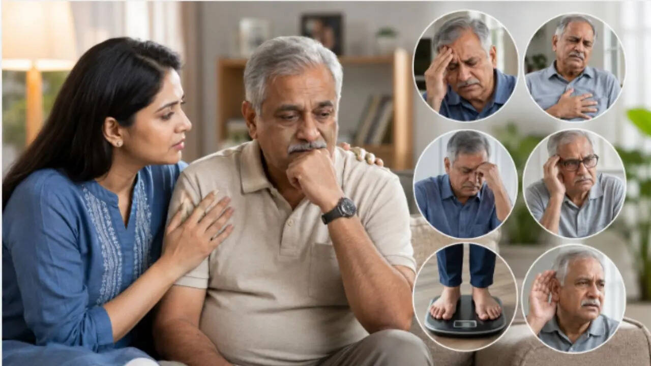 Daughters urged to monitor six silent health signs in fathers over 50