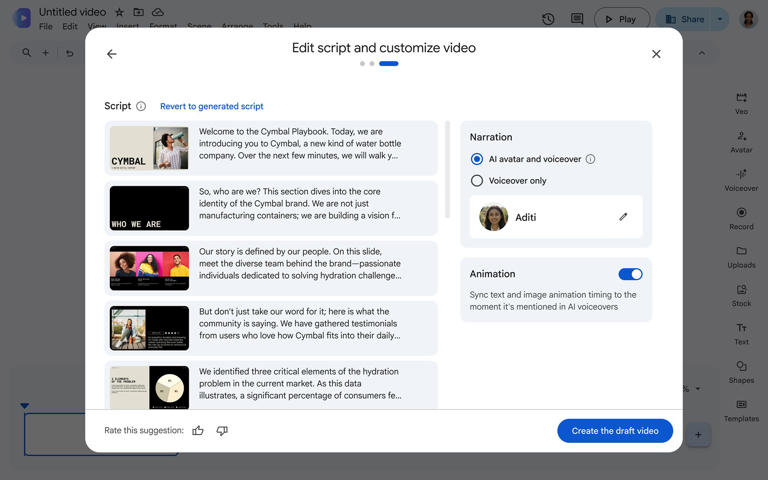 Stop making boring slides because Google Vids just made AI avatars free ...