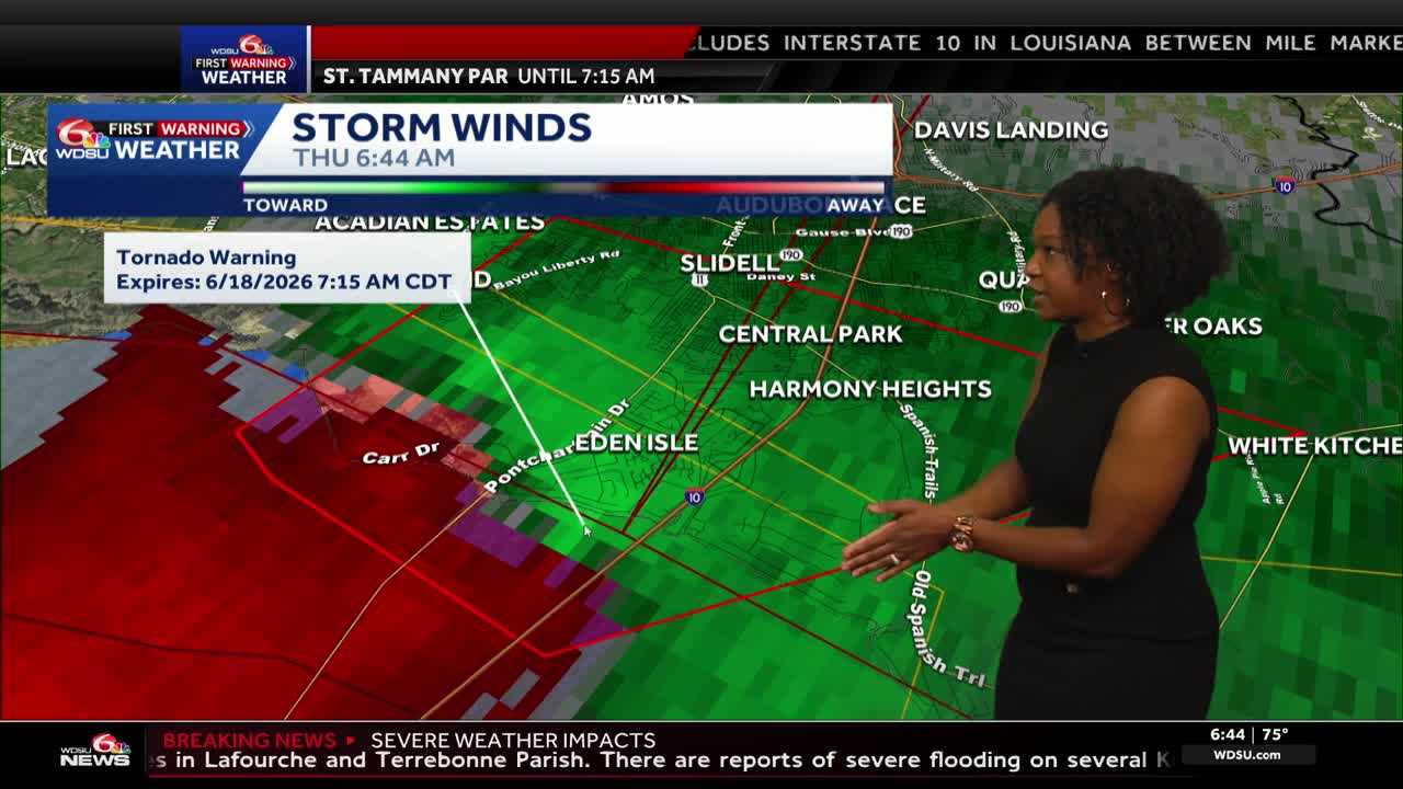 National Weather Service now confirms nine reported tornadoes June 18 ...
