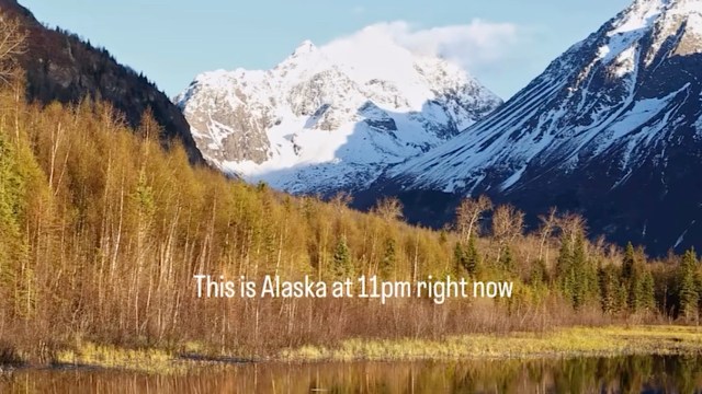 As the solstice nears, Alaska's golden hour refuses to leave the ...