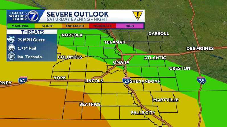 Chance for strong storms, heavy rain Father's Day weekend