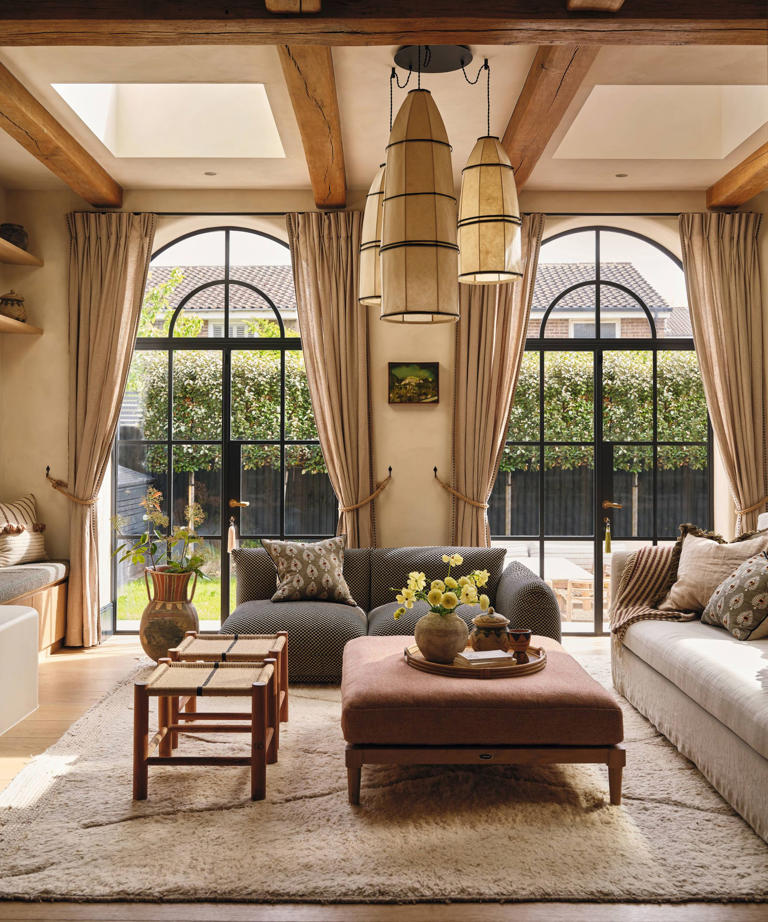 I love the coziness of beige, but will it make my living room look boring?