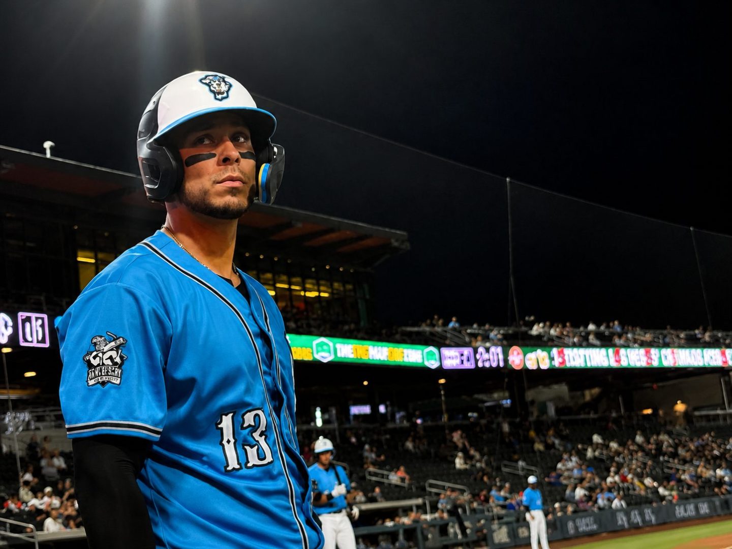 Meneses keeps mashing as Aviators beat Round Rock 10-4