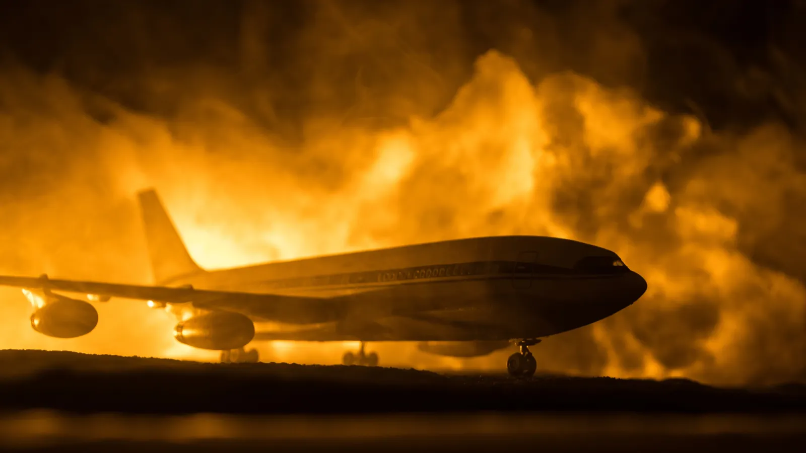 Emergency crews respond after plane bursts into flames in Texas