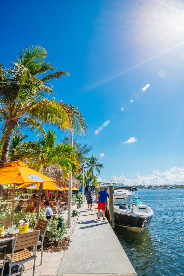 Dining on the water in Fort Lauderdale