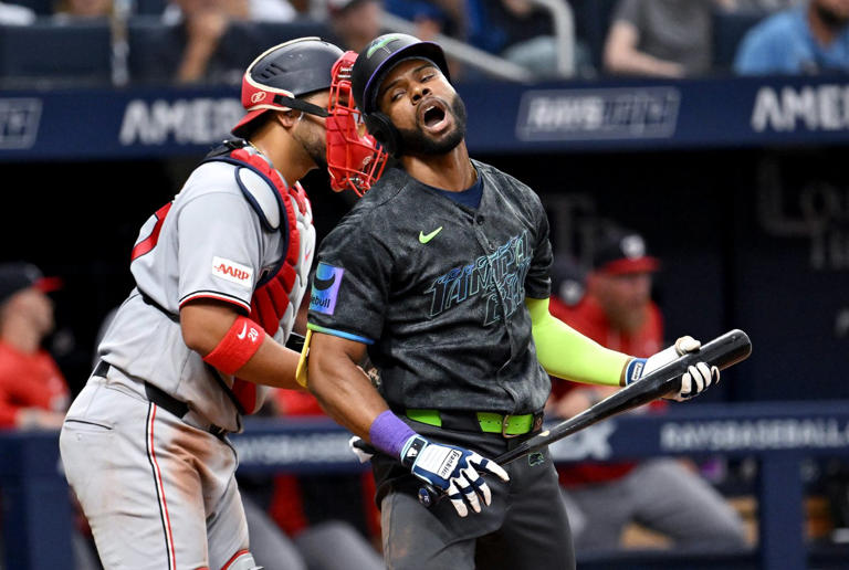 Crews, Abrams homer in the Nationals' 4-3 win over the Rays