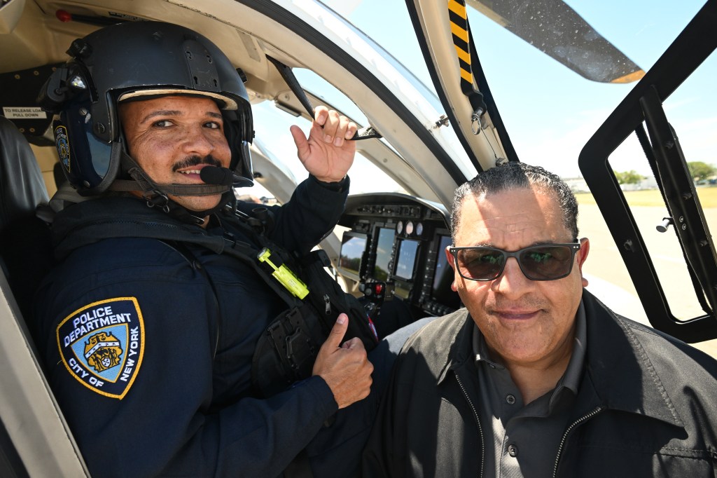 Retired NYPD pilot who saved people on World Trade Center takes first ...