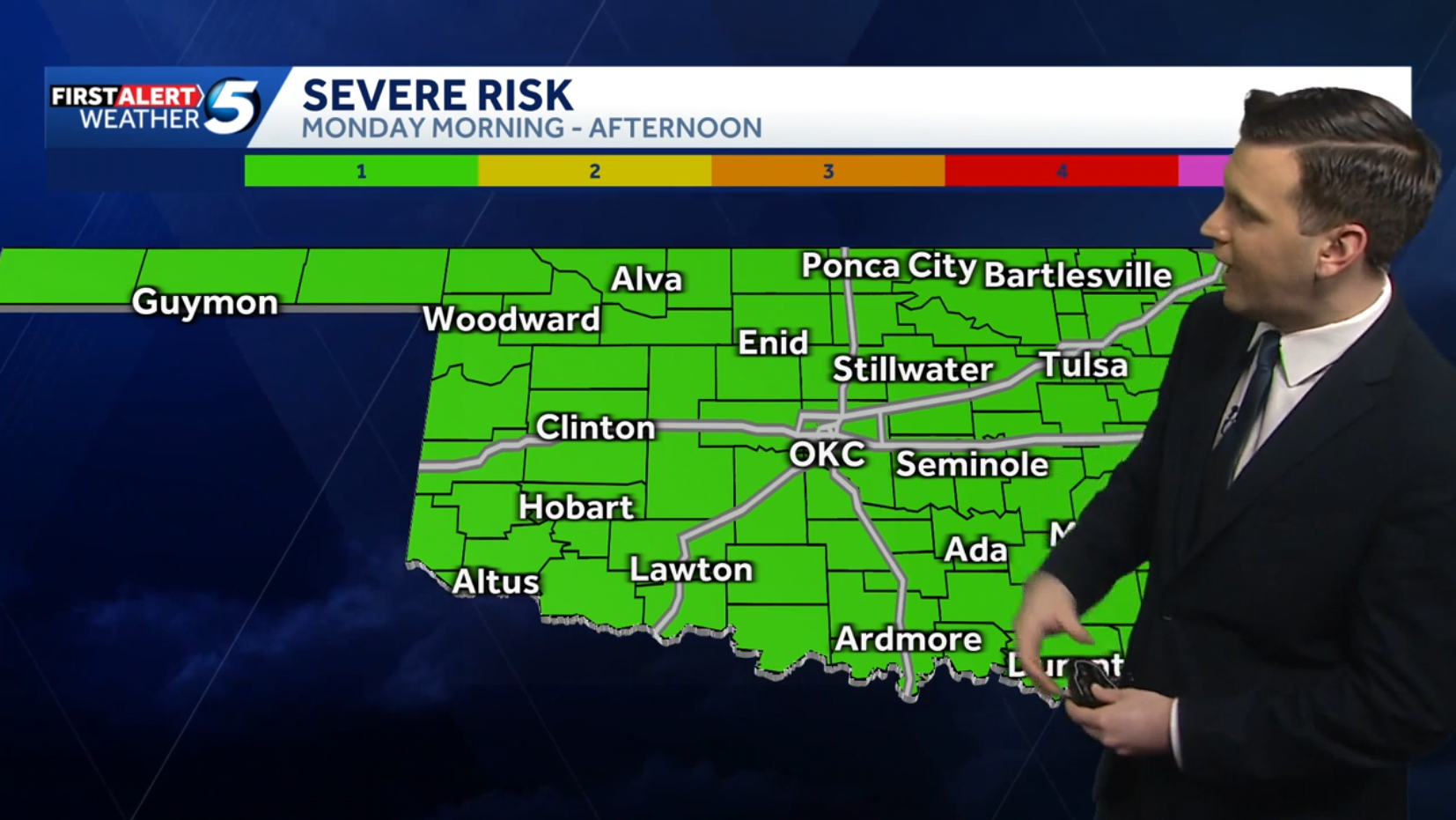 Timeline: Oklahoma faces high heat and severe weather risks this weekend
