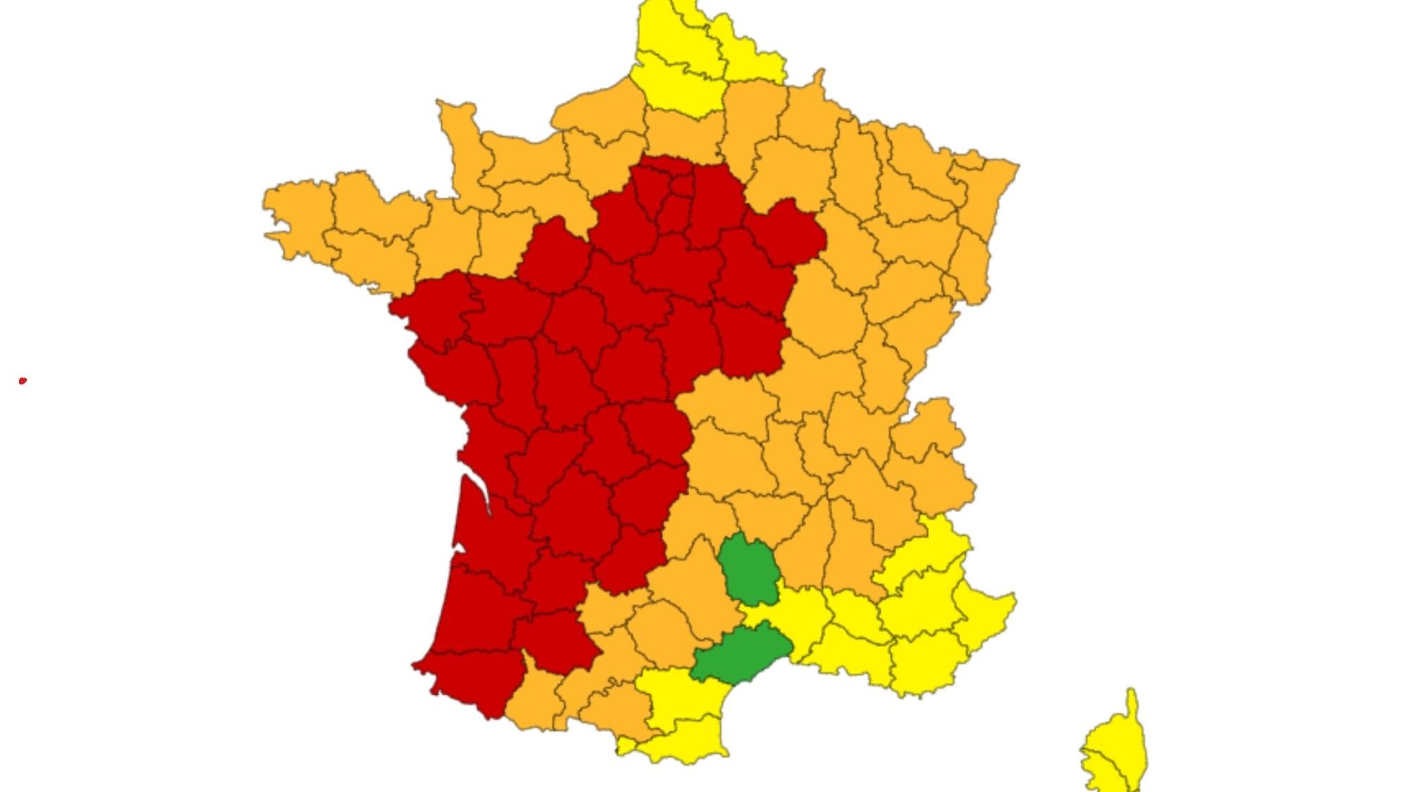 Canicule : 35 départements en vigilance rouge dimanche 21 juin, à quoi ...