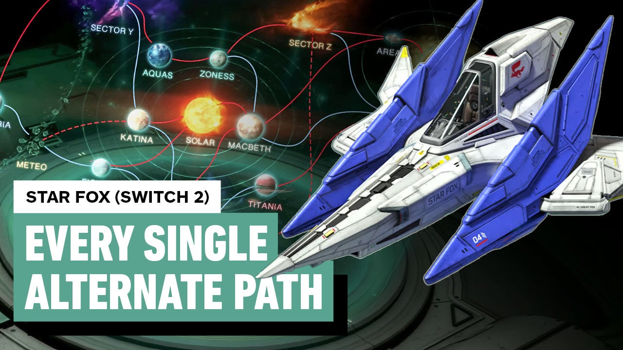 Star Fox on Nintendo Switch 2 - How to unlock every alternate path
