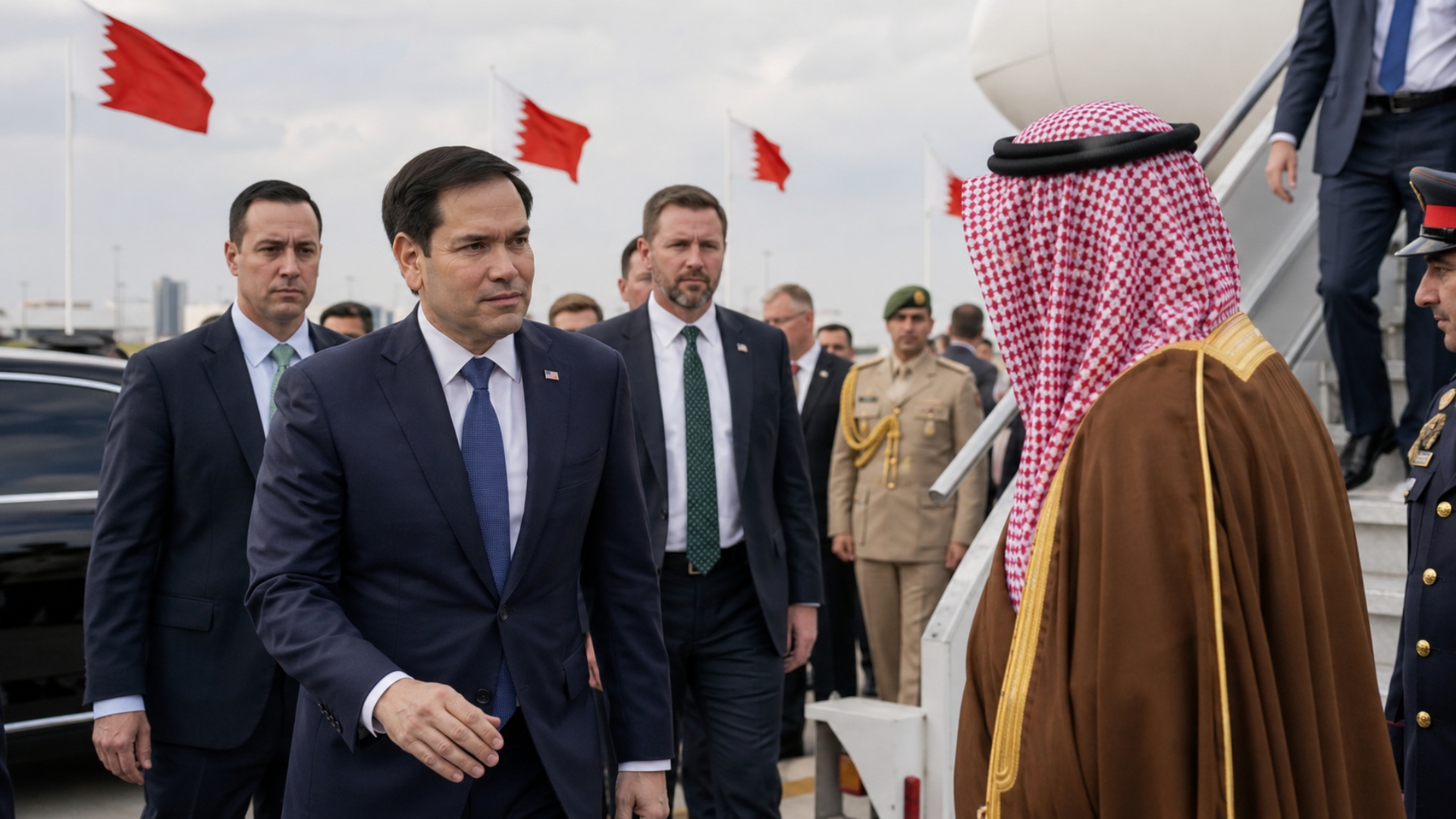 Rubio visits Bahrain seeking Gulf backing for Iran deal
