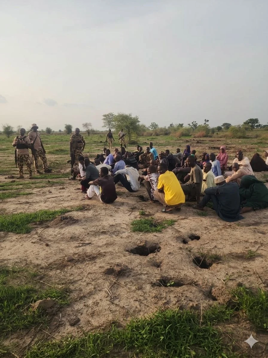Soldiers rescue 53 hostages, recover eight vehicles in Borno