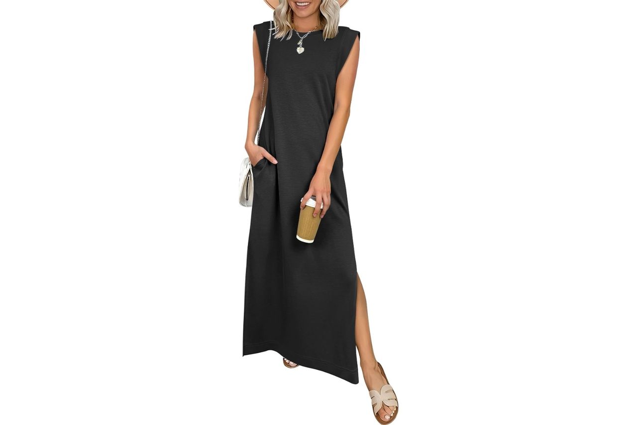 ANRABESS Sleeveless Maxi Dress