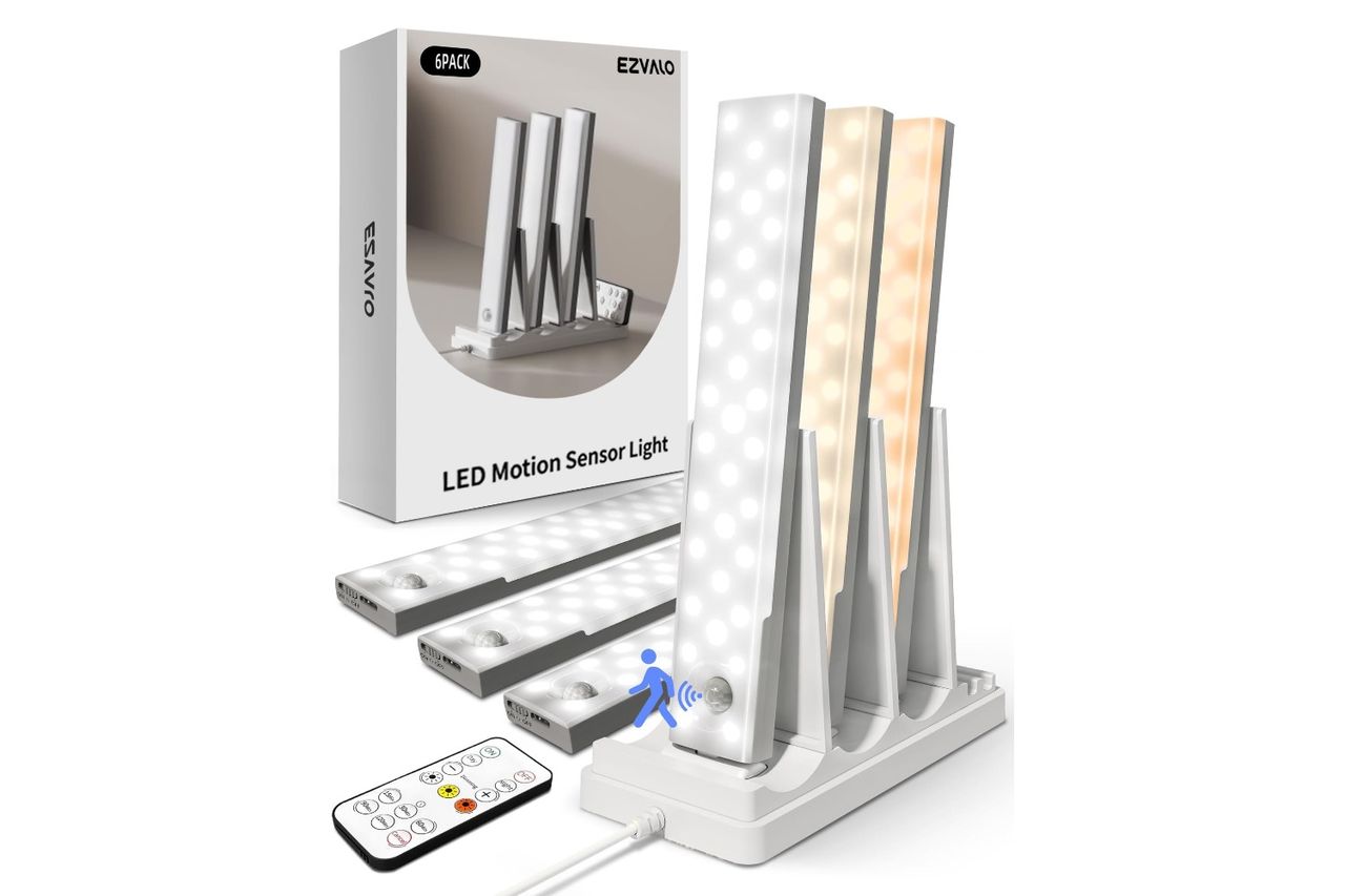 EZVALO 6-Pack Under Cabinet Lighting