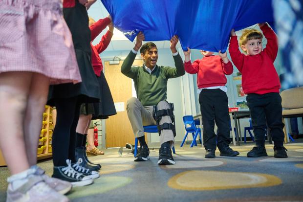 Rishi Sunak joins music lesson at North Yorkshire school to see pupils thrive