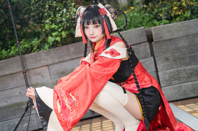 コスプレ】8頭身美女のチャイナ服は美脚が光る！「にじさんじ」月ノ
