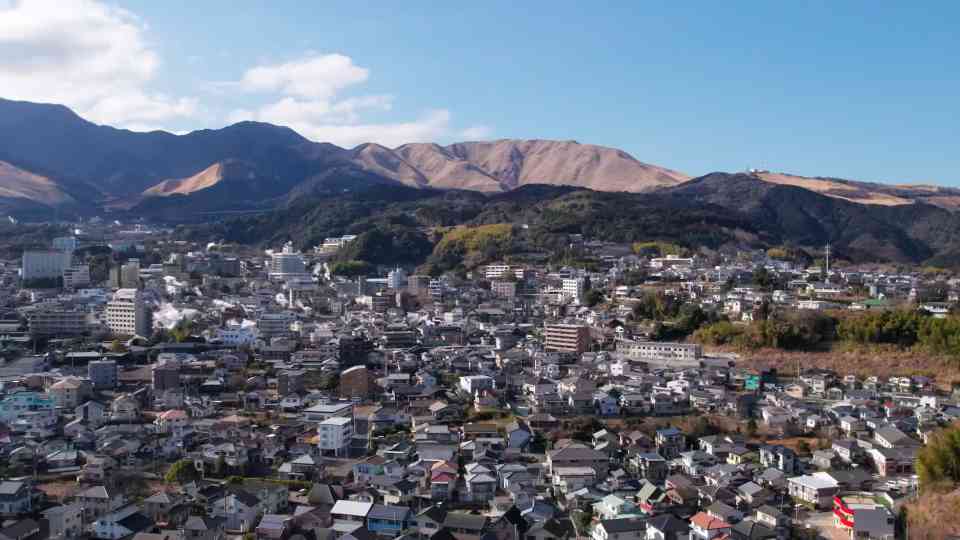 Japan’s hot spring capital looks peaceful... but the ground is burning ...