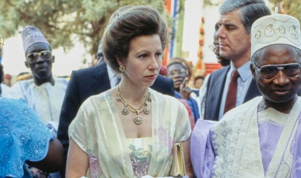Princess Anne sparks royal frenzy as she steps out in iconic look from