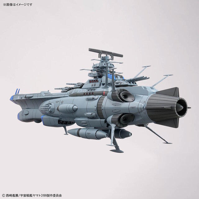 ヤマトよ永遠に REBEL3199」より「1/1000 宇宙戦艦アリゾナ」が発売