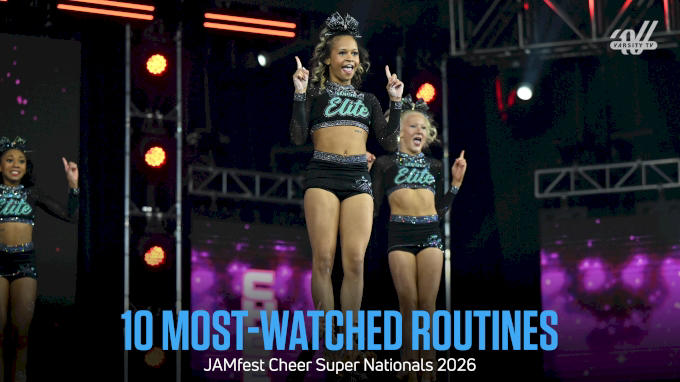 Check out the 10 most-watched routines from JAMfest Cheer Super Nationals