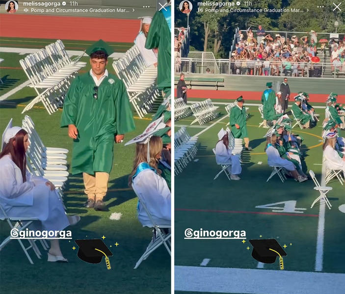 Melissa Gorga's son Gino graduates high school: 