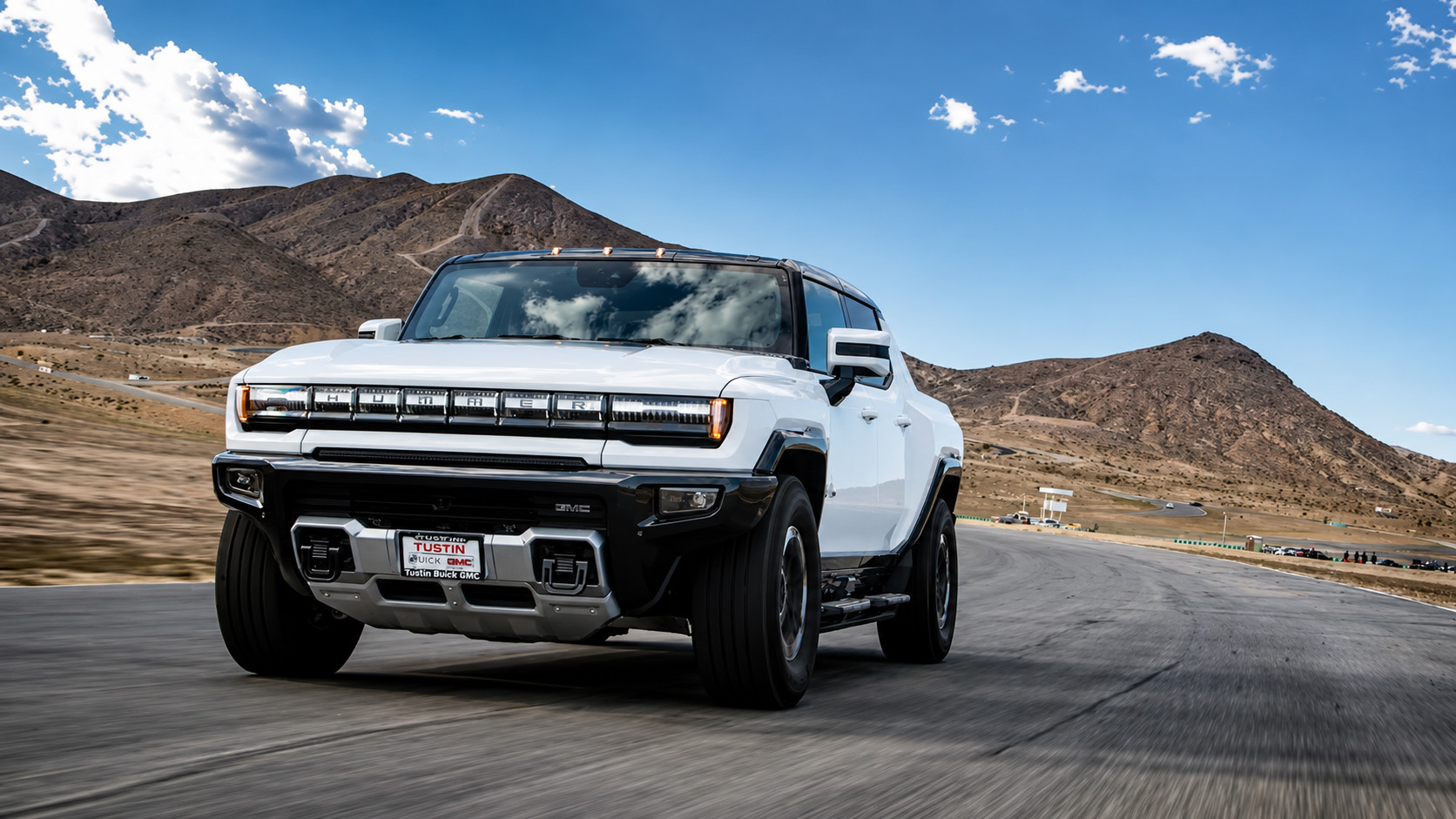 Can a 9,000-lb Hummer EV handle a racetrack?