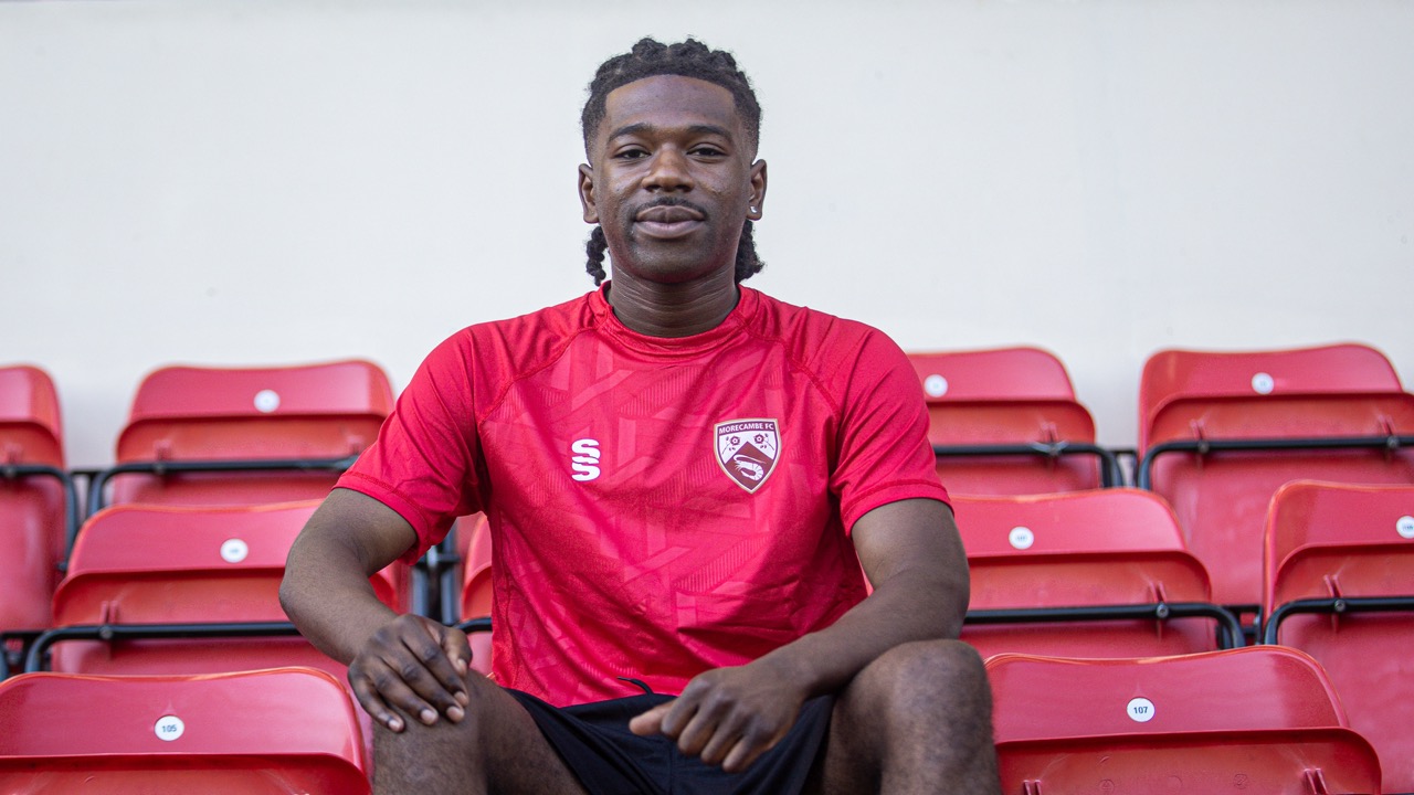 Morecambe sign exciting winger Isaac Buckley-Ricketts